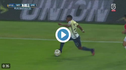 Resumen y goles de la semifinal de ida Necaxa 1-1 America apertura 2016
